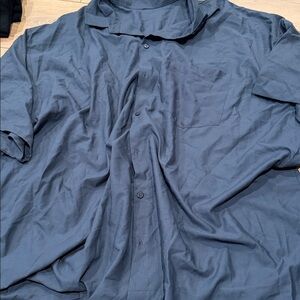 Men's Gray Button-Up Jacket